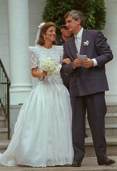 maria shriver wedding dress