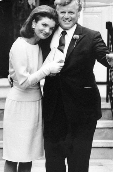 Edwin Schlossberg and Caroline Kennedy July 19, 1986