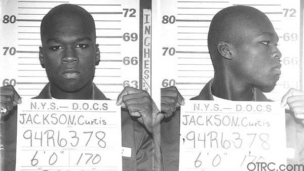 curtis jackson mug shot. Rapper 50 Cent (Curtis Jackson