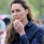 Kate Middleton looks thoughtful while visiting Witton Country Park in Darwen, England